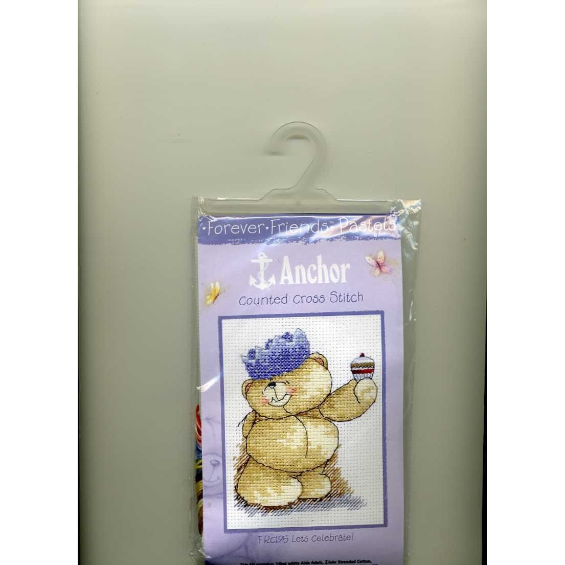 Coats Crafts Forever Friends Lets Celebrate FRC195 Cross Stitch Kit
