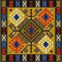 Landmark Tapestries & Charts Tapesta Shatakh Cross Stitch Pattern