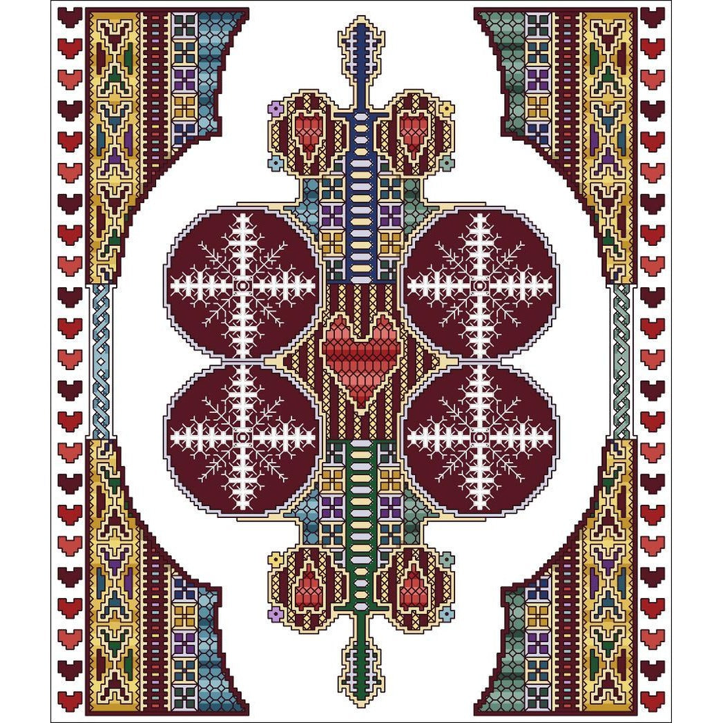 Vickery Collection Celtic February - Cross Stitch Pattern