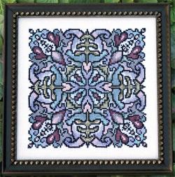 Ink Circles Four Seasonal Mandalas Cross Stitch Pattern