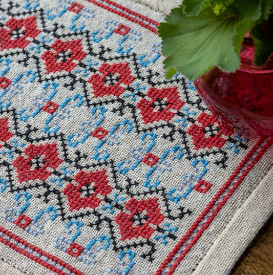 BitKit Balkan Ribbon cross stitch folk embroidery kit