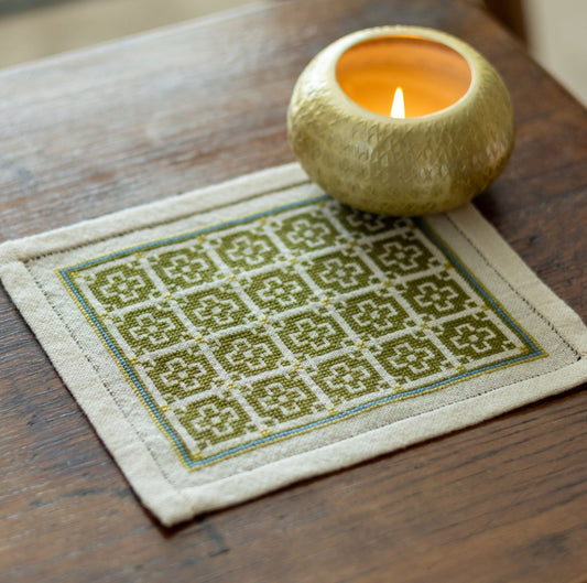 BitKit Roman Mosaic cross stitch folk embroidery kit