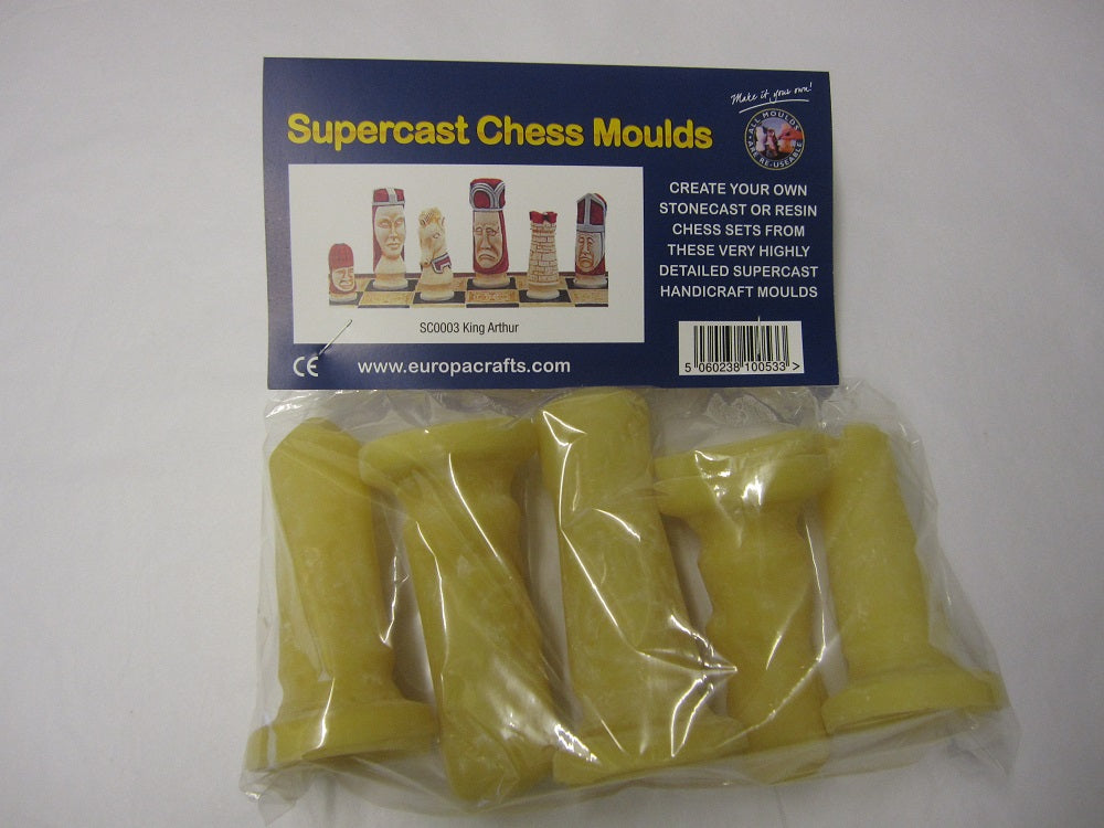 Supercast Chess Molds King Arthur - Europacrafts