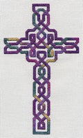 Dinky Dyes Celtic Knotwork Cross -  Cross Stitch Pattern