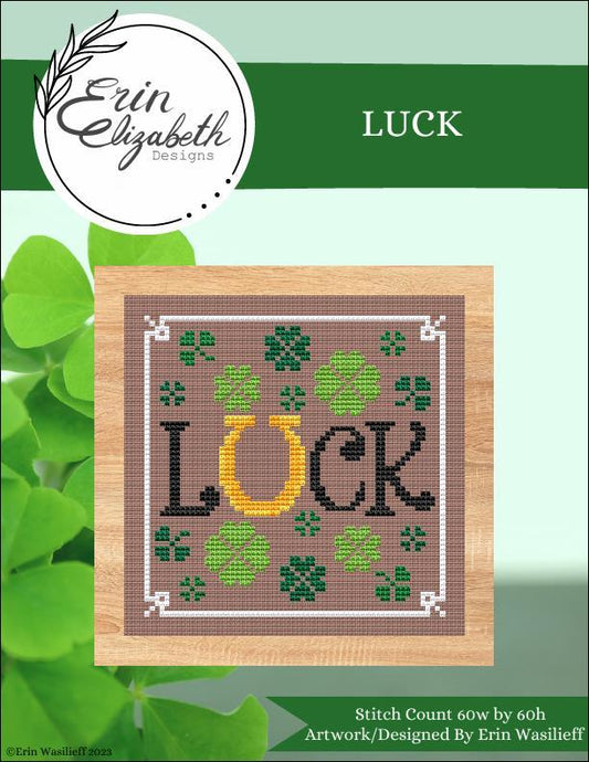 Erin Elizabeth Luck Cross Stitch Pattern