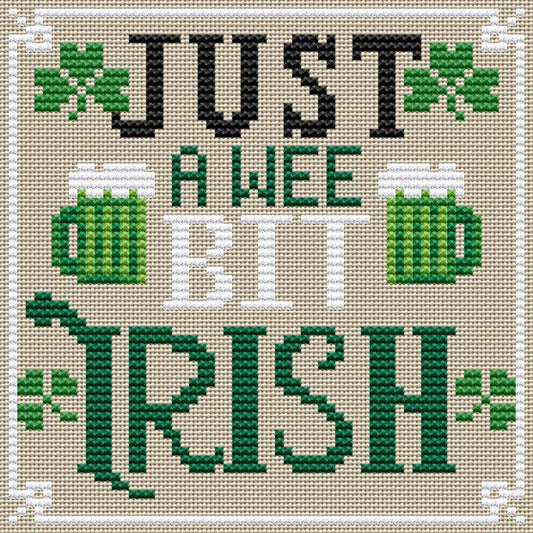 Erin Elizabeth Wee Bit Irish Cross Stitch Pattern