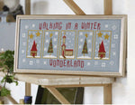 Historical Sampler Company Walking In A Winter Wonderland Cross Stitch Pattern