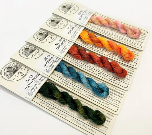 Ink Circles Forest of Zag Threadpack by Cottage Garden Threads