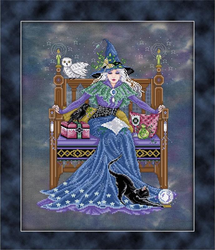 Joan Elliott The Sorceress Cross Stitch Pattern