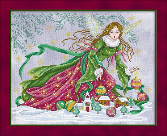 Joan Elliott Yuletide Fairy Cross Stitch Pattern