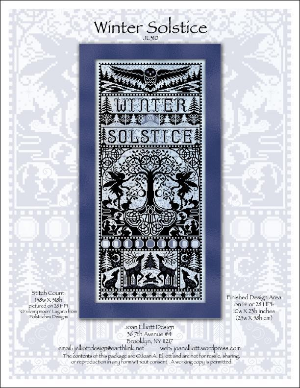 Joan Elliott Winter Solstice Cross Stitch Pattern