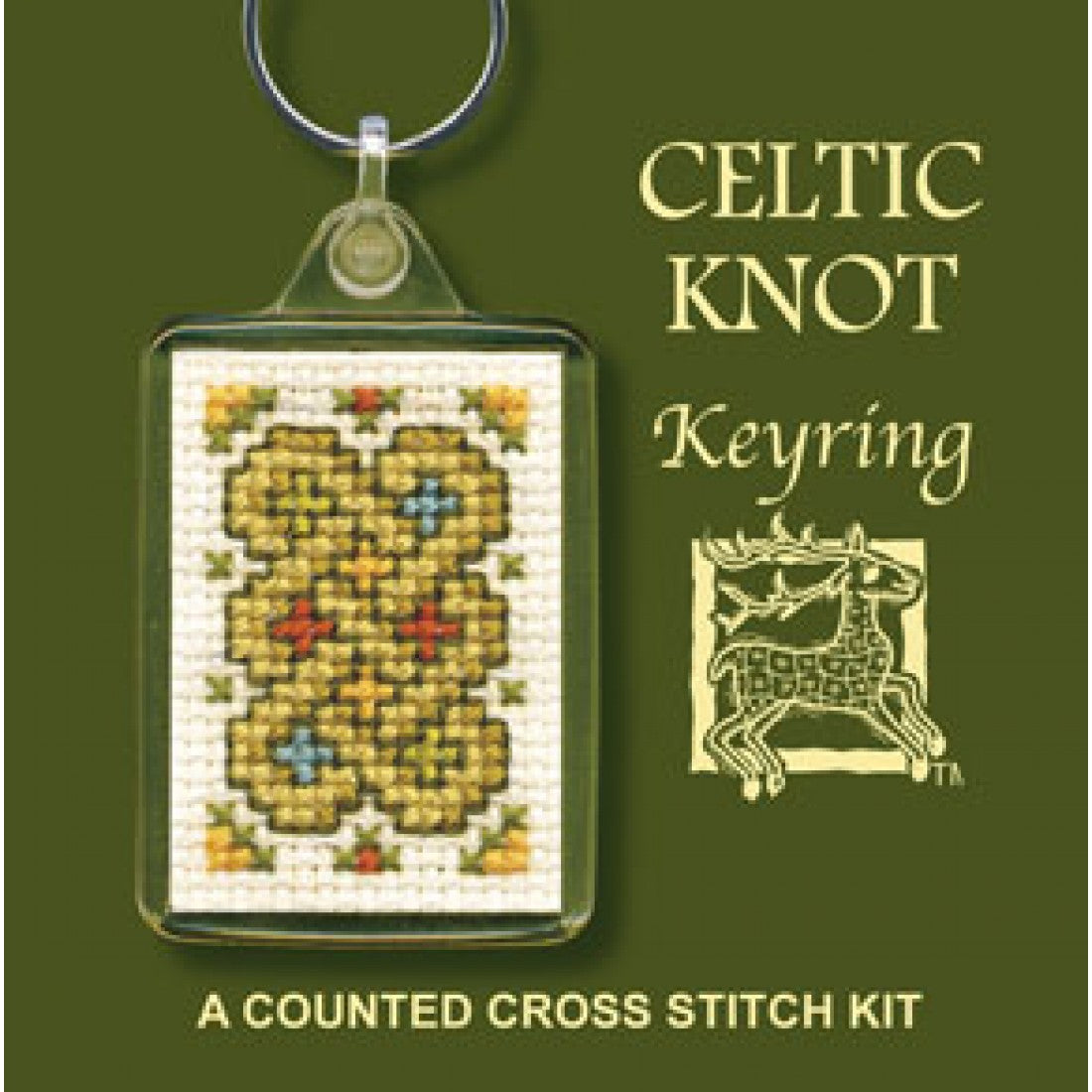 Textile Heritage Celtic Knot Keyring Cross Stitch Kit