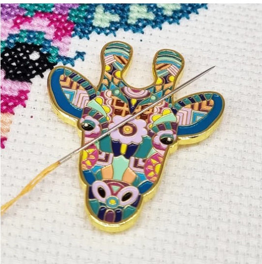 Needle Minder Mandala Giraffe