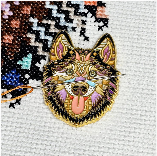 Needle Minder Mandala Husky