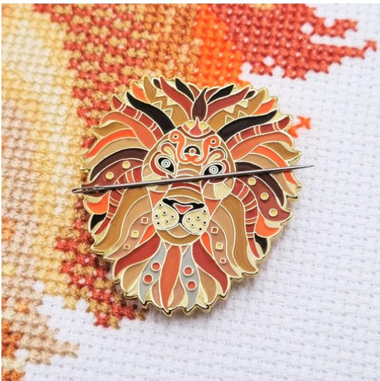 Needle Minder Mandala Lion