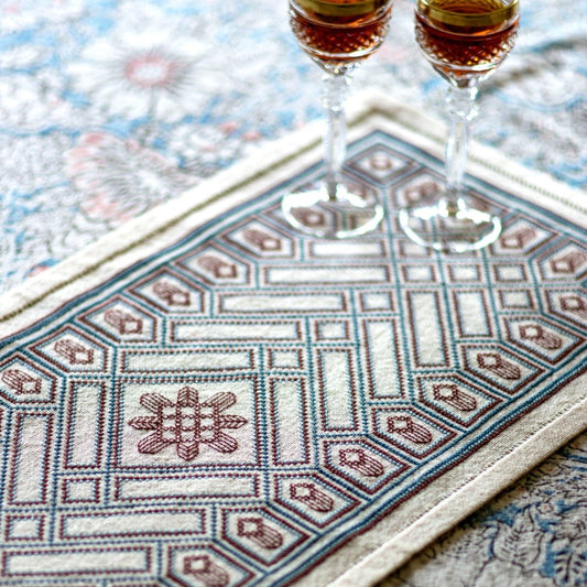 Oak Park Diamonds cross stitch folk embroidery kit