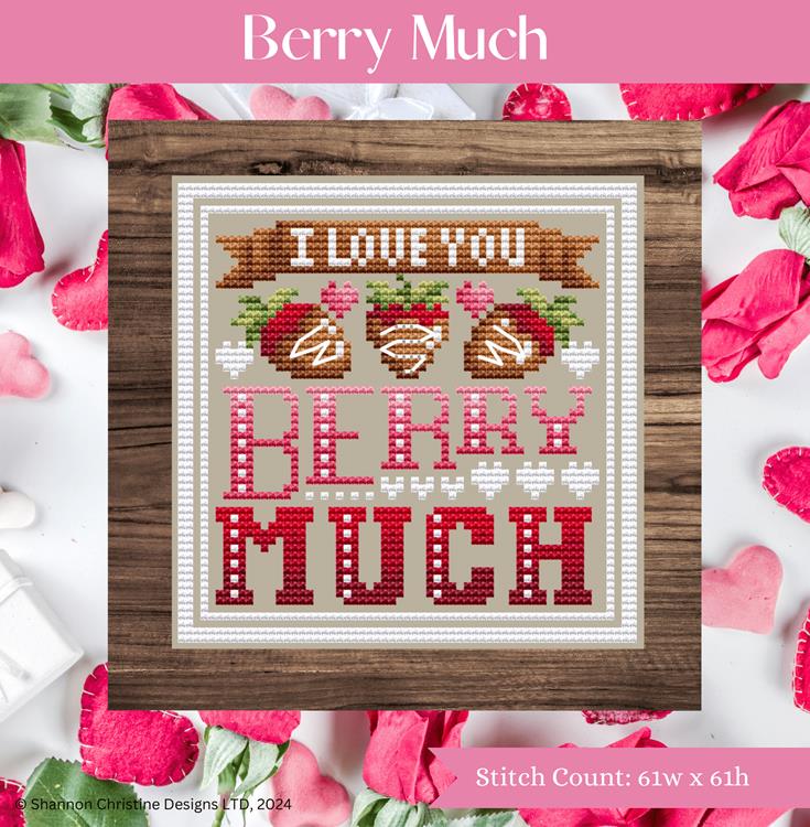 Shannon Christine Designs Berry Much Cross Stitch Pattern