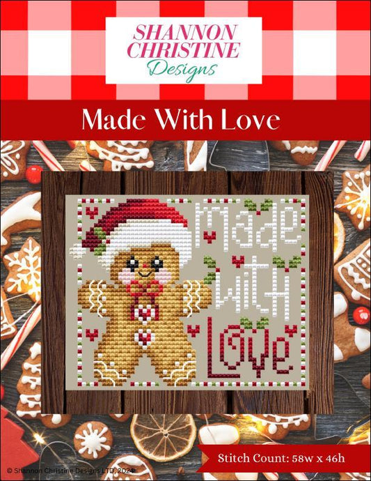 Shannon Christine Designs Made With Love Cross Stitch Pattern