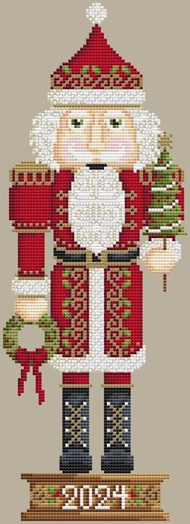 Shannon Christine Designs 2024 Nutcracker Cross Stitch Pattern