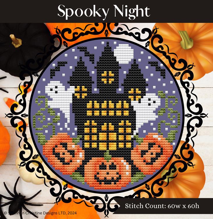 Shannon Christine Designs Spooky Night Cross Stitch Pattern