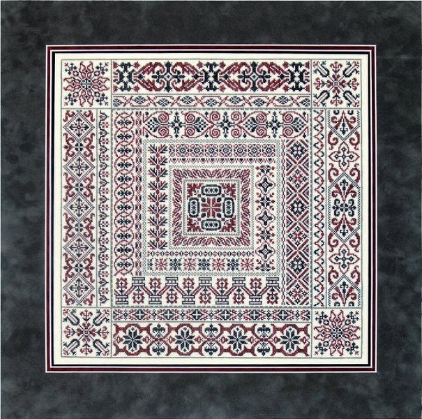 Sampler Cove Amtrack Cross Stitch Pattern