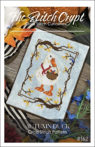 The Stitch Crypt Autumn Duck Cross Stitch Pattern