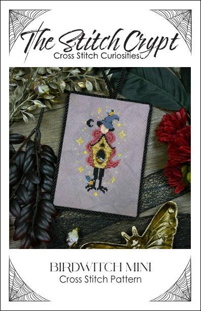 The Stitch Crypt Birdwitch Mini Cross Stitch Pattern