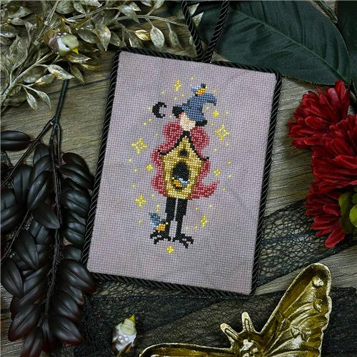 The Stitch Crypt Birdwitch Mini Cross Stitch Pattern