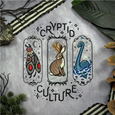 The Stitch Crypt Cryptid Culture Cross Stitch Pattern