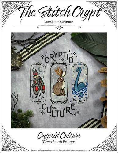 The Stitch Crypt Cryptid Culture Cross Stitch Pattern