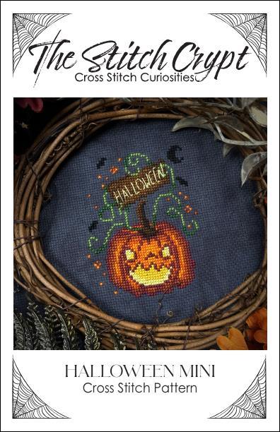 The Stitch Crypt Halloween Mini Cross Stitch Pattern