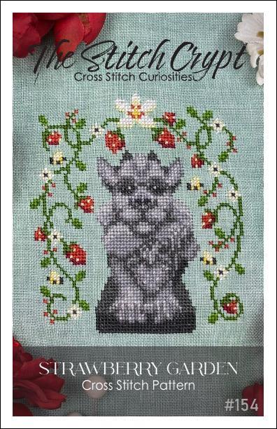 The Stitch Crypt Strawberry Garden Cross Stitch Pattern