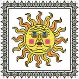 Arelate Studio Two Old Sols Sun Cross Stitch Pattern