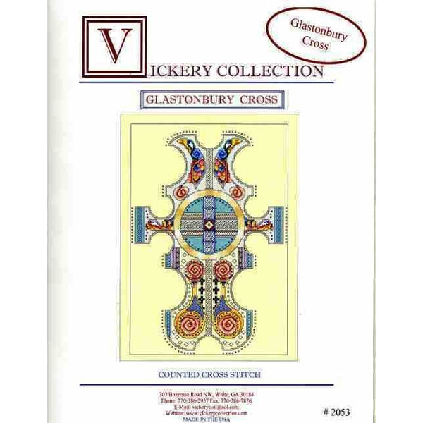 Vickery Collection Glastonbury Cross - Cross Stitch Pattern