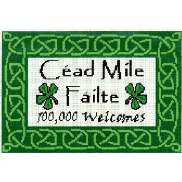 Celtic Obsessions Cead Mile Failte Cross Stitch Pattern