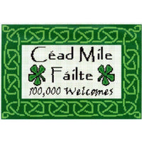 Celtic Obsessions Cead Mile Failte Cross Stitch Pattern