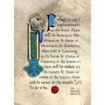 Celtic Card Company Matted Print Olde Scottish Blessing