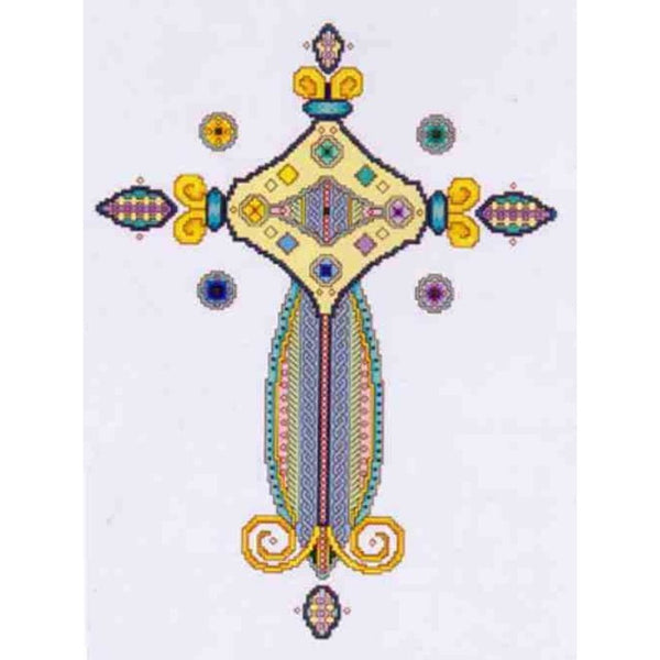Vickery Collection Avalon Cross - Cross Stitch Pattern