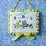 The Sweetheart Tree Baby Sleeping Limited Edition Cross Stitch Pattern Charm