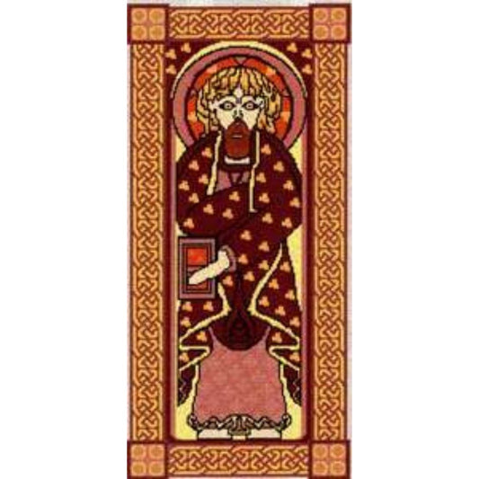 Celtic Obsessions Book of Kells St Matthew Knotwork Border Cross Stitch Pattern