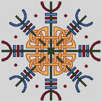 Artists Alley Aegishjalmr Viking Rune Cross Stitch Pattern