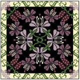 Landmark Tapestries & Charts Arts & Crafts Orchid Pillow Cross Stitch Pattern