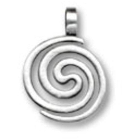 Celtic Spiral Newgrange Pewter Choker Pendant
