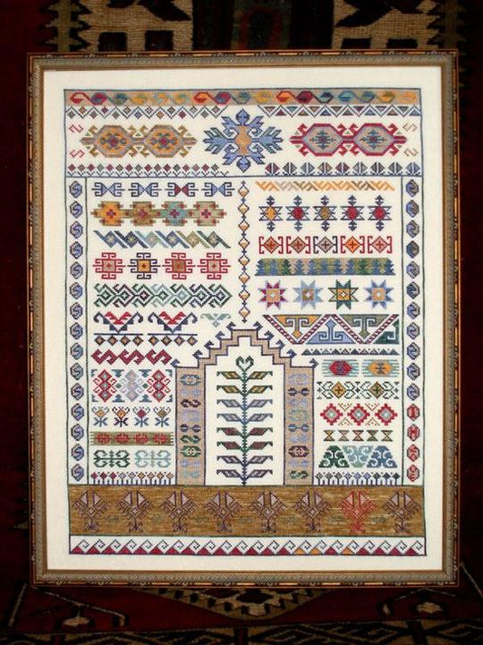 Ink Circles Anatolia Cross Stitch Pattern