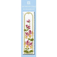 Textile Heritage Honeysuckle Bookmark Cross Stitch Kit