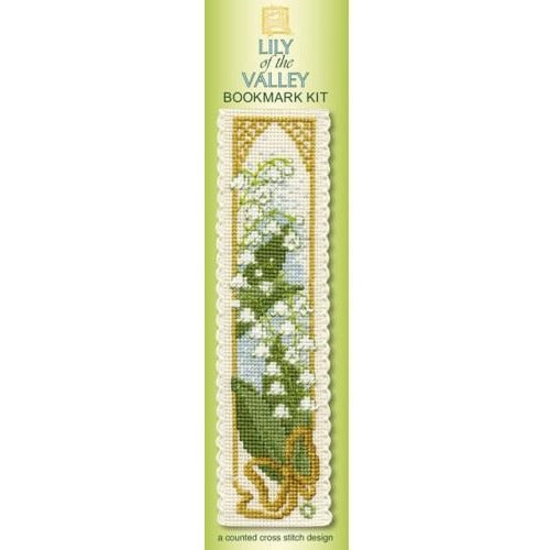 Textile Heritage Lily of the Valley Bookmark Cross Stitch Kit