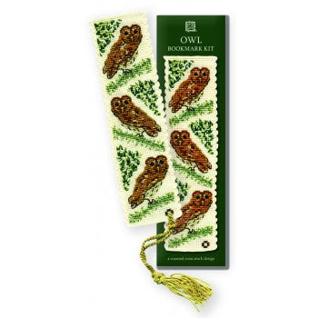 Owls Bookmark Cross Stitch Kit