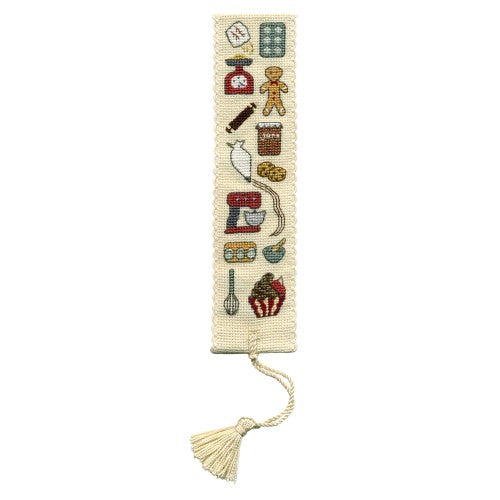 Textile Heritage Baking Bookmark Cross Stitch Kit