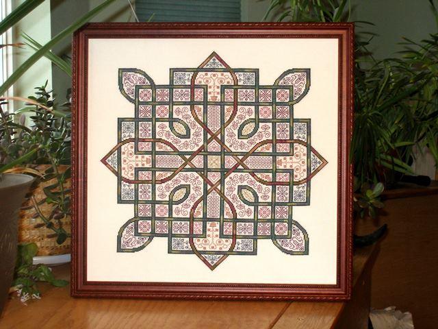 Ink Circles Blackstone Fantasy Cross Stitch Pattern