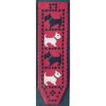 Textile Heritage Scotties & Westies Bookmark Cross Stitch Kit